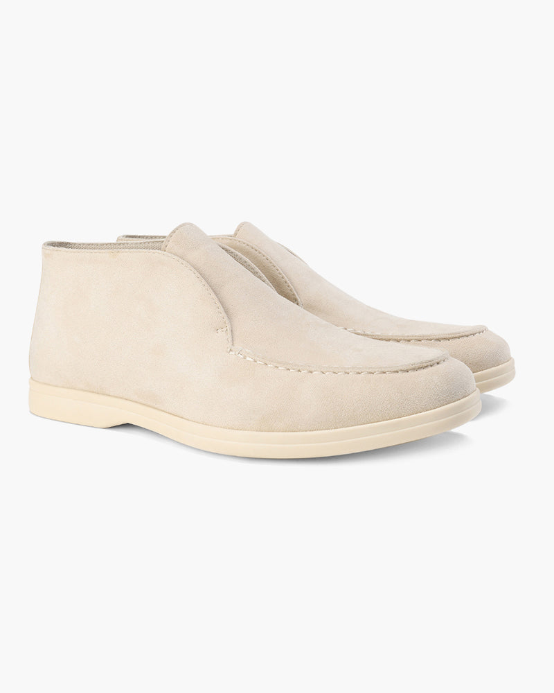 LuxeTrame ™|Mocassins hauts en suède