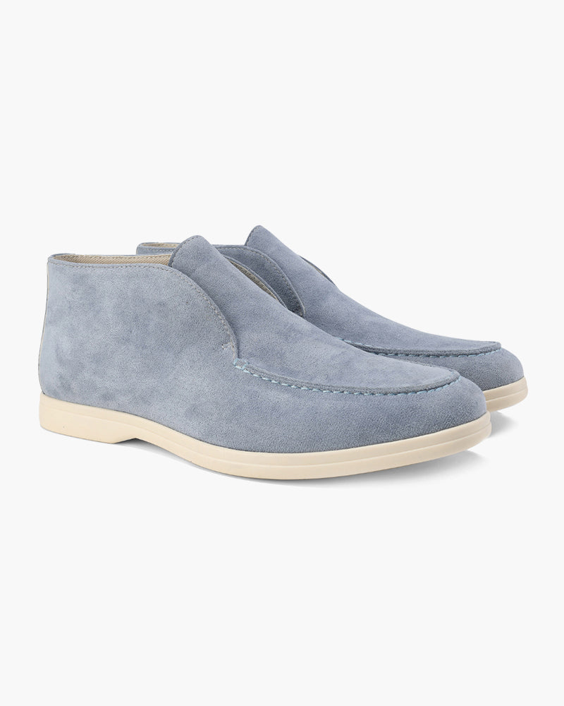 LuxeTrame ™|Mocassins hauts en suède