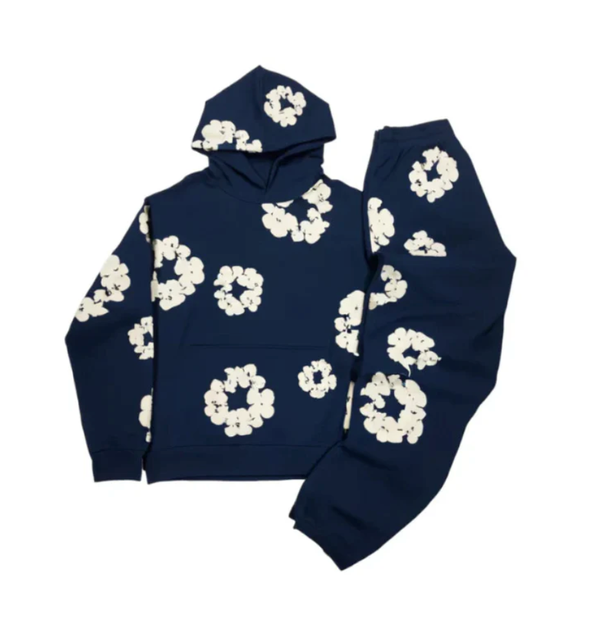 LuxeTrame ™| Survêtement avec imprimé fleurs