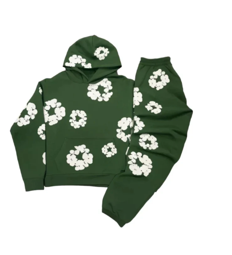 LuxeTrame ™| Survêtement avec imprimé fleurs