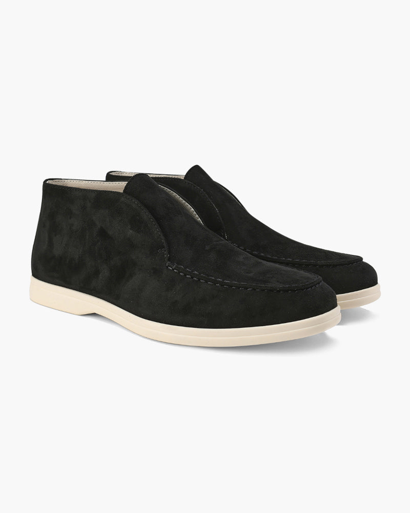 LuxeTrame ™|Mocassins hauts en suède