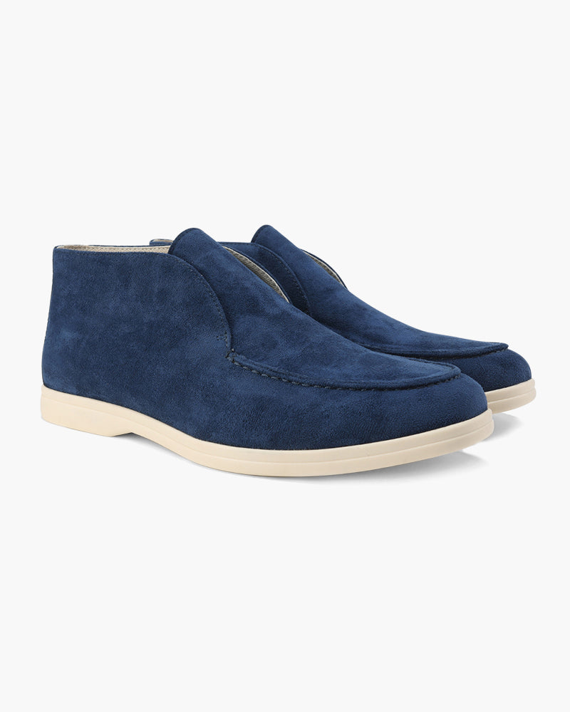 LuxeTrame ™|Mocassins hauts en suède