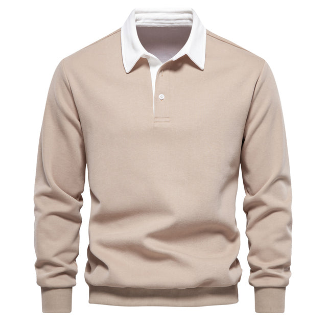 LuxeTrame™| Sweatshirt Classique d'hiver Style Polo