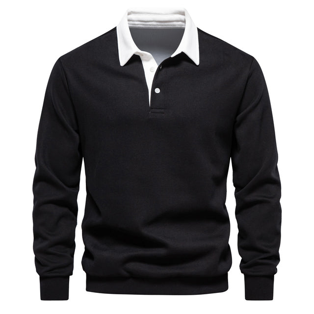 LuxeTrame™| Sweatshirt Classique d'hiver Style Polo