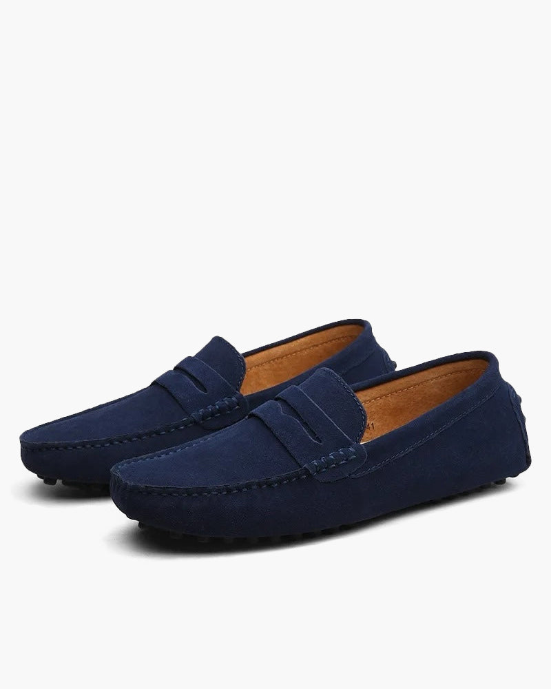 LuxeTrame ™|Mocassins en daim