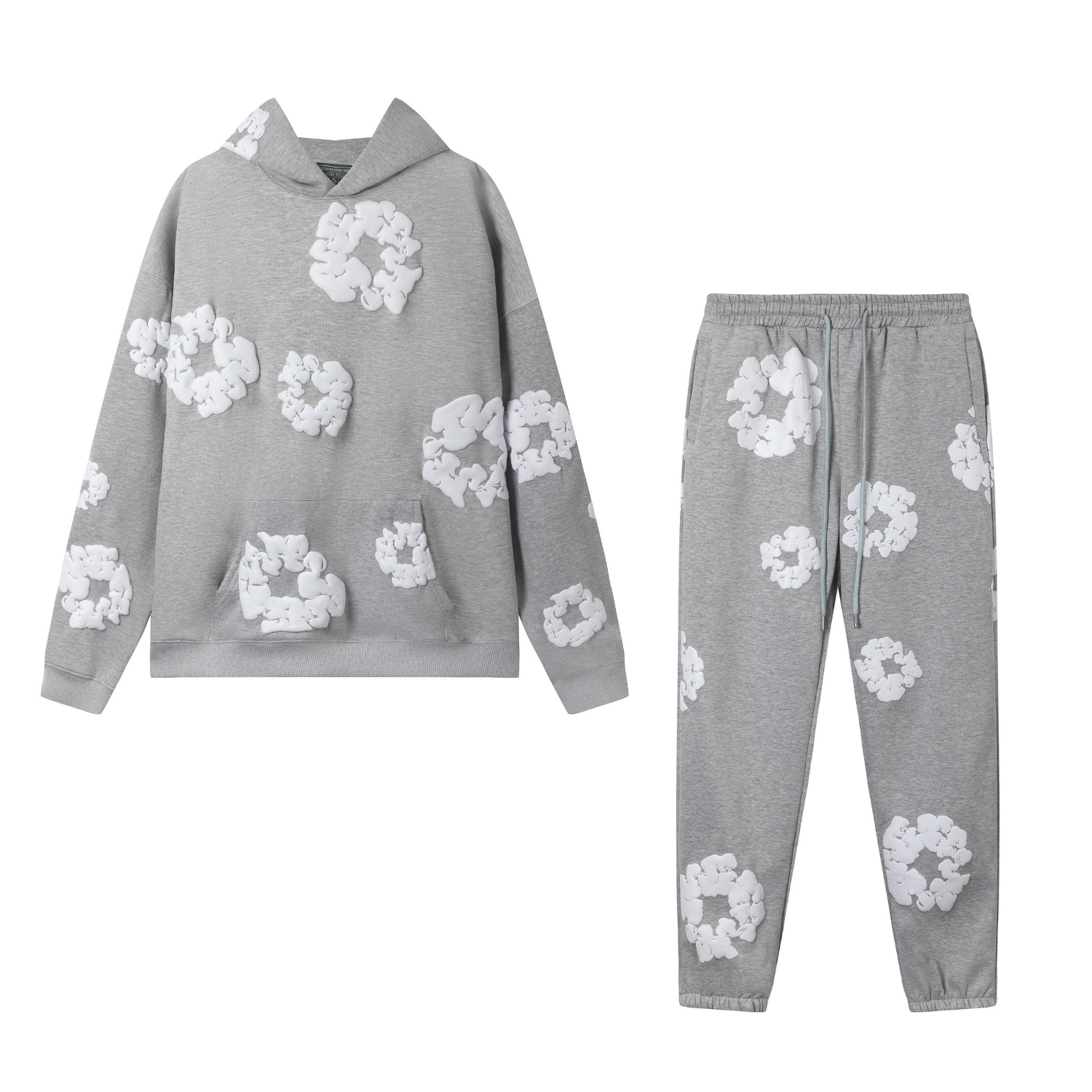 LuxeTrame ™| Survêtement avec imprimé fleurs