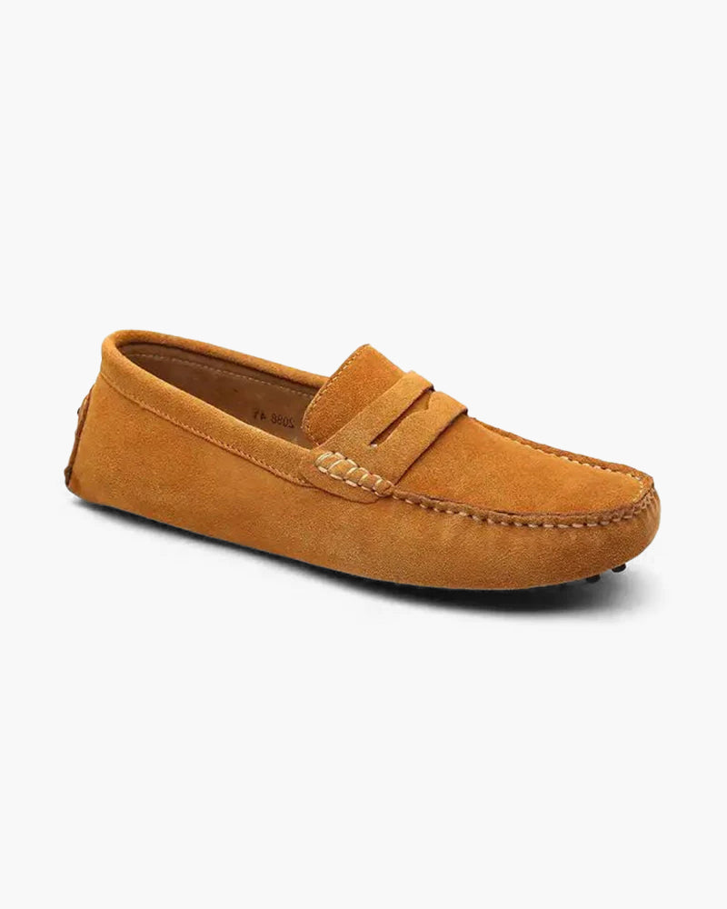 LuxeTrame ™|Mocassins en daim