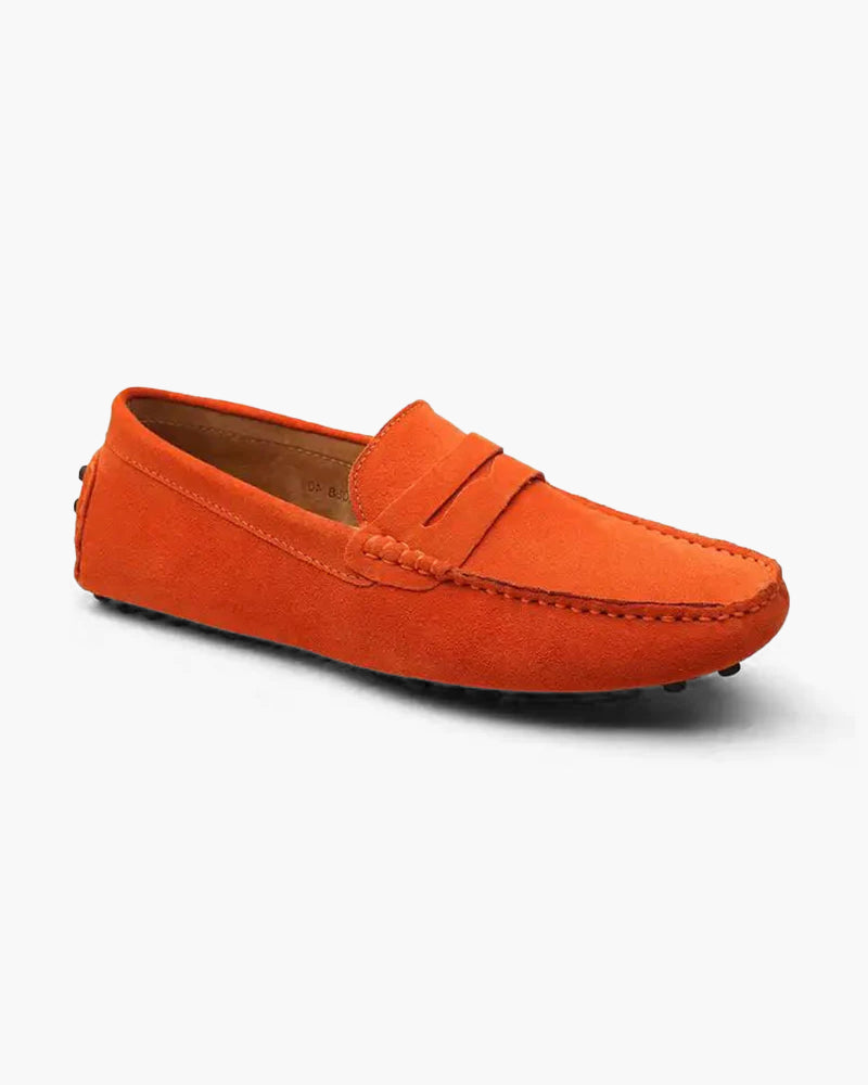 LuxeTrame ™|Mocassins en daim