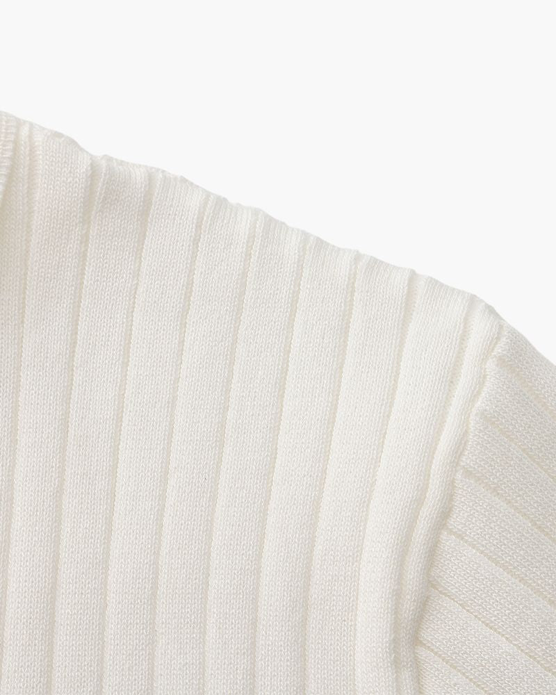 LuxeTrame™|Polo côtelé de qualité supérieure