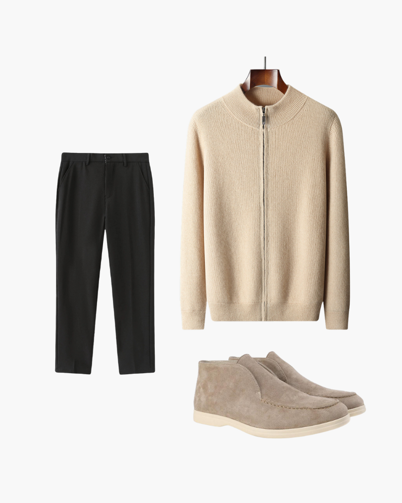 LuxeTrame ™|Ensemble luxe beige