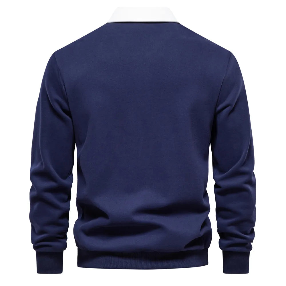 LuxeTrame™| Sweatshirt Classique d'hiver Style Polo