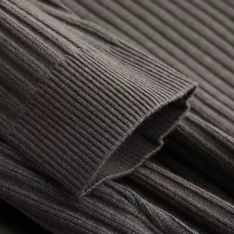 LuxeTrame™ | Polo léger à rayures à manches longues