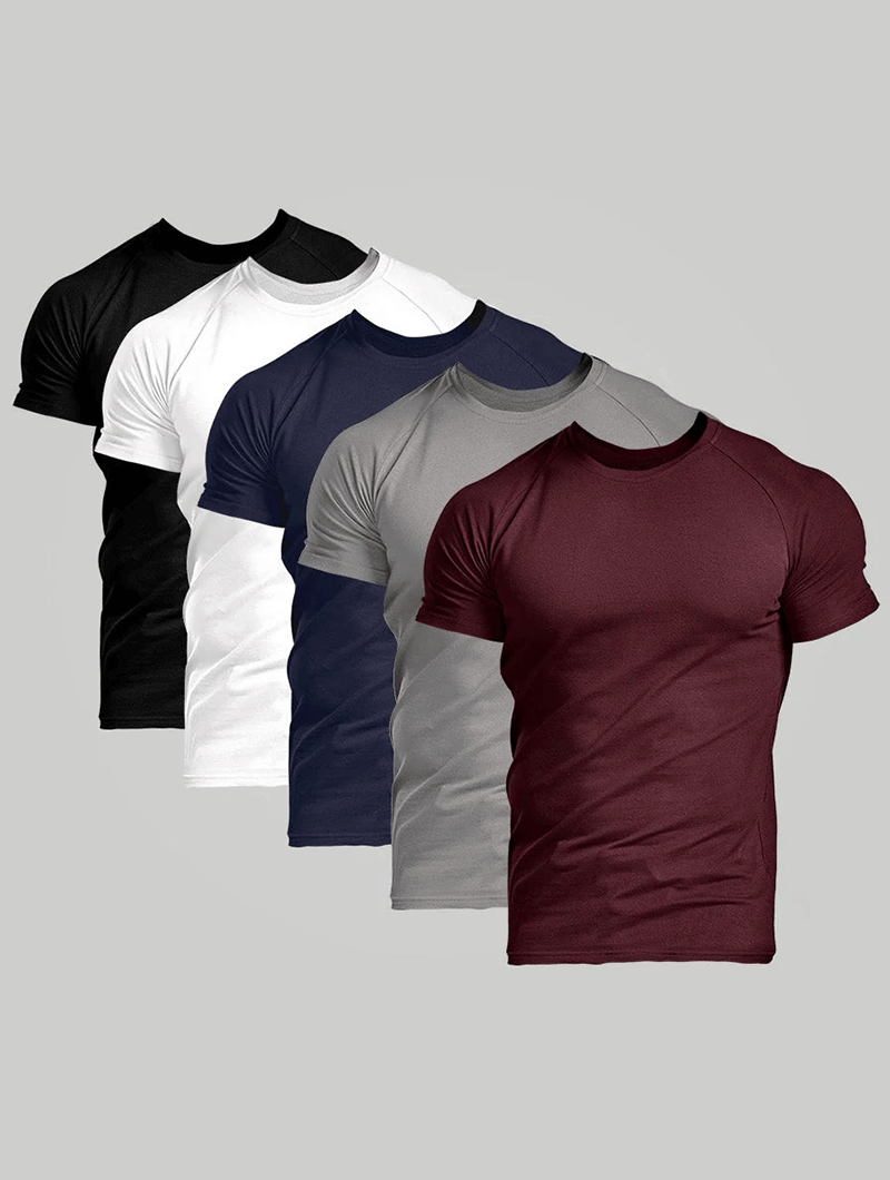 LuxeTrame™|Pack de 5 t-shirts