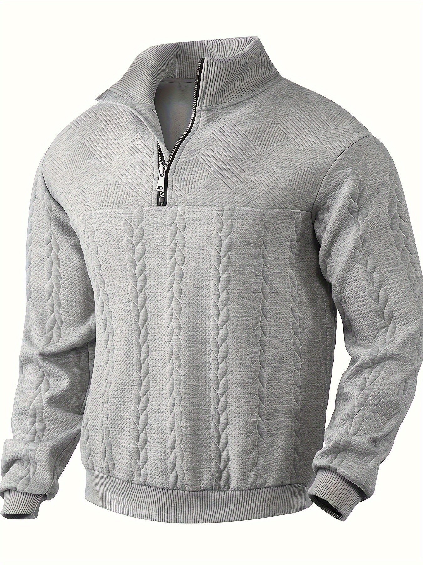 LuxeTrame™ | Pull zippé vintage pour hommes